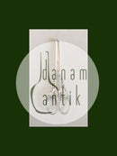 Evald Nielsen No 6 Scissor in All Silver with Grape Ornament.