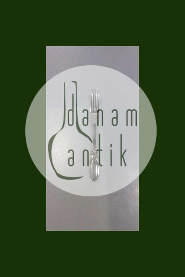 Evald Nielsen No. 16 Frokostgaffel i Sølv