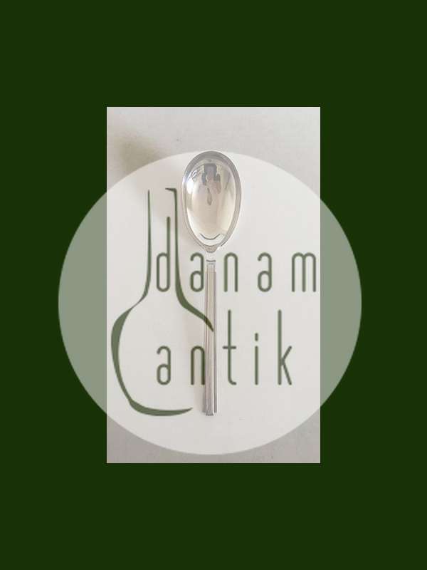 汉斯-汉森传家宝银质18号纯银大餐勺