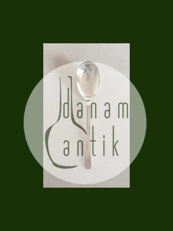 汉斯-汉森（Hans Hansen）传家银器No.17纯银汤匙/果酱汤匙