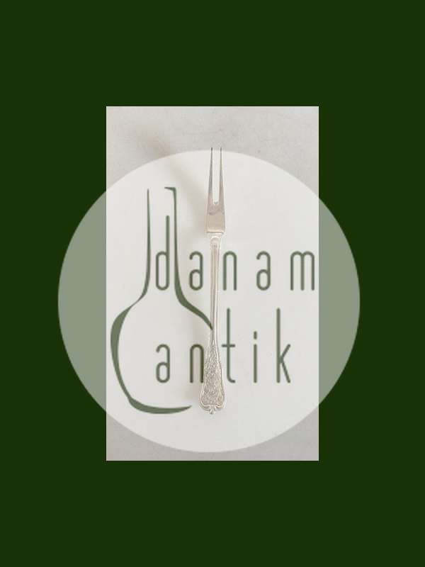 Anton Michelsen Rosenborg Pålægsgaffel i Sterling Sølv