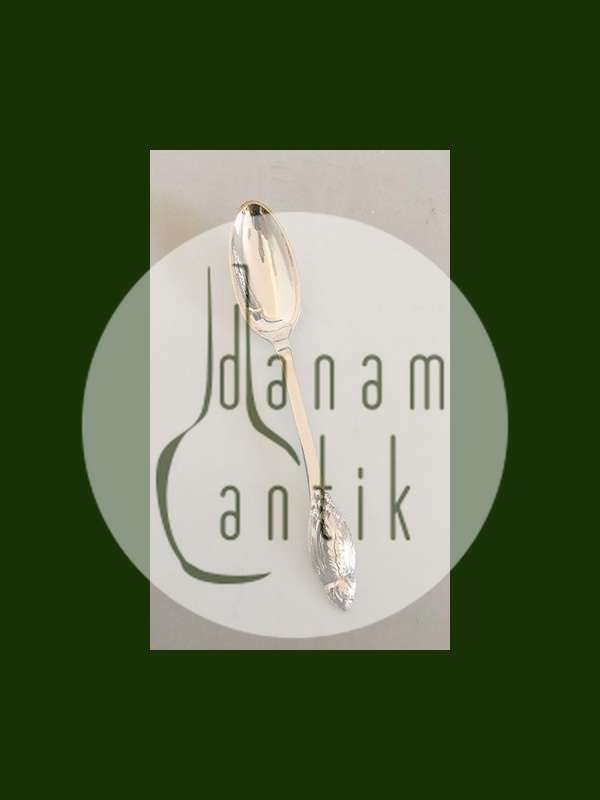 Evald Nielsen No. 6 Dessertske i Sølv