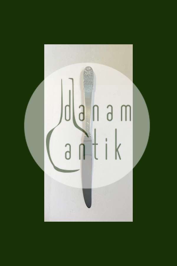 H.C. Andersen Eventyr Barnekniv i Sølv. Hyrdinden og Skorstensfejeren.