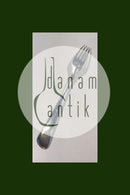 Horsens Sølvvarefabrik Sølv Dobbeltriflet Spisegaffel