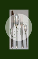 Hans Hansen Arvesølv No 18 i Sterling Sølv af Karl Gustav Hansen 36 dele