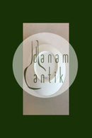 Royal Copenhagen White Curved with serrated Gold edge (Pattern 387 / Josephine) Round Bowl No 1518