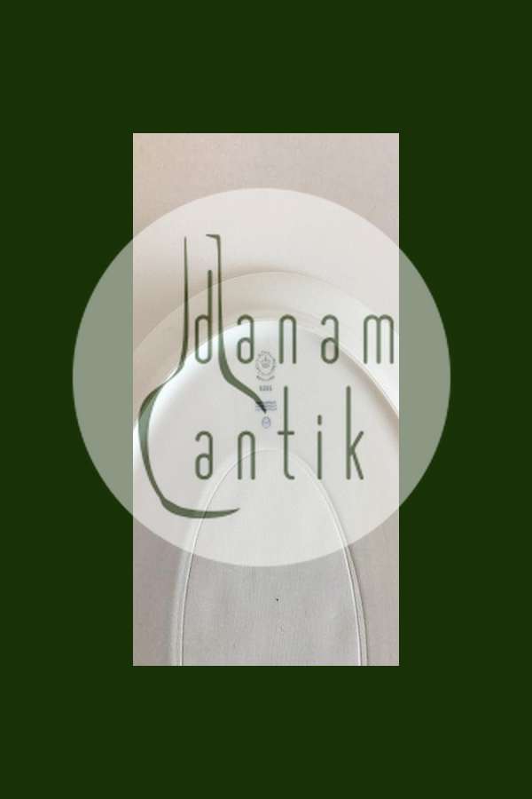 Royal Copenhagen Hvidpot Ovalt Fad No 6205