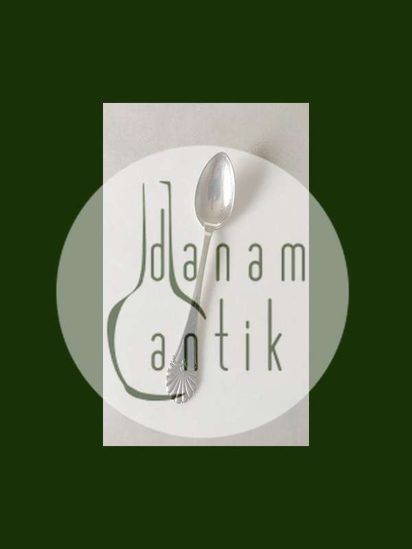 Palmet W & S Sørensen Teske / Kaffeske i Sølv