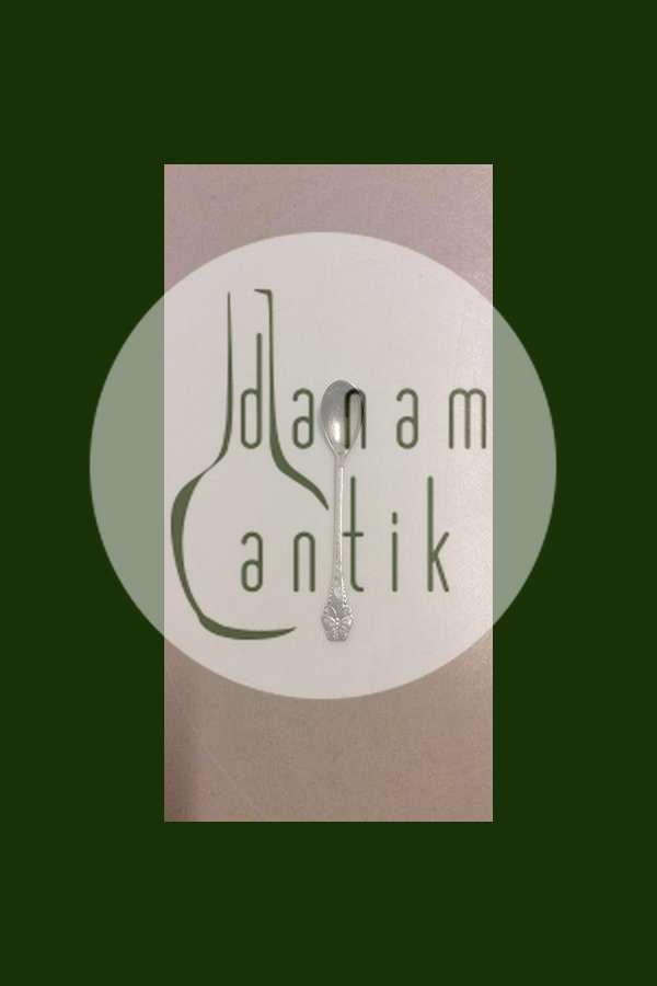 Sommerfugl Sølv Kaffeske