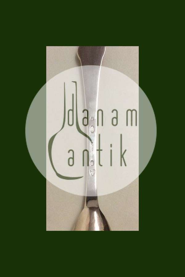 Dansk Sølv sukkerske med rav Grann & Laglye