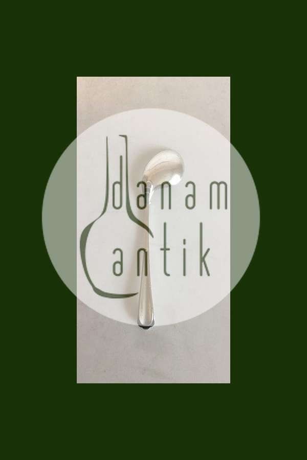 Passoni, Venedi. Ske i Sølv med bøjet hoved