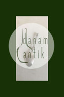 Gamle Norsk Brudeske med due og rener udført i sølv 13 lødig sølv