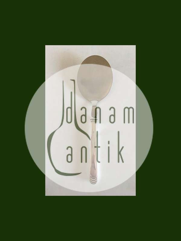 Hans Hansen Arvesølv No 15 Tartelet Spade I Sterling Sølv og Rustfrit Stål