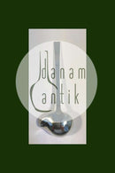 Hans Hansen Arvesølv 12 m gravering Sterling Sølv Sauceske L 17.5 cm