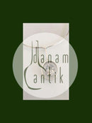 N.E. From Sterling Silver Necklace with Quarts Pendant Piece