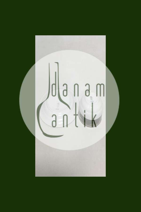 Royal Copenhagen Magnolia, Black Coffee Cup and Saucer 072/073