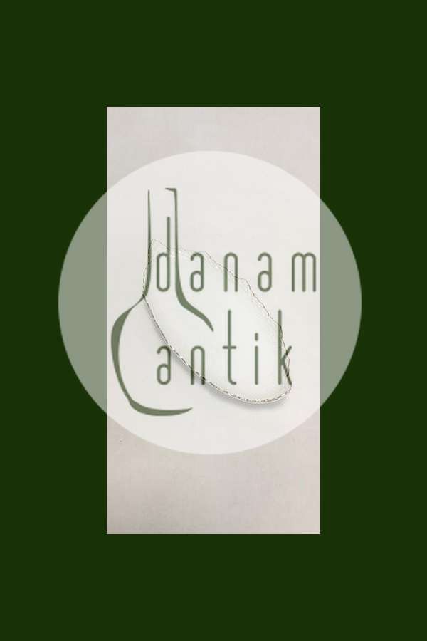 Royal Copenhagen Tradition Hvid Halvblonde m. Guld Aflangt kagefad No 613