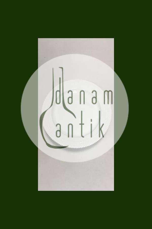 皇家哥本哈根Flora Danica珍珠器皿白色服务盘编号3523