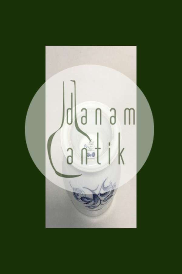 Bing & Grøndahl Jubilæumsstel / Blå Nellike Vase