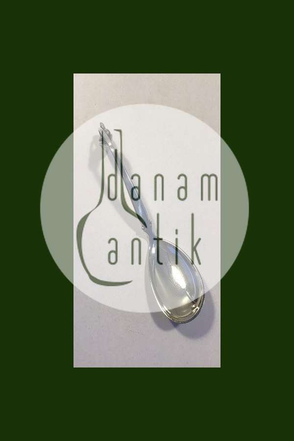 Horsens Sølv Ornamental Sølv Kompot ske