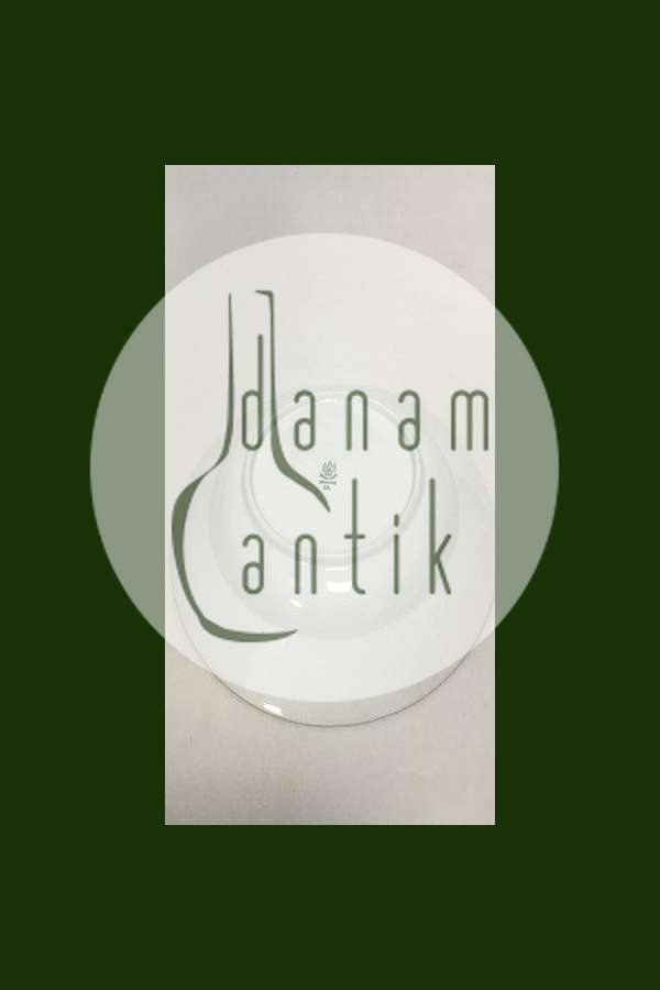 Bing & Grøndahl Elegance, Hvid Dyb Tallerken No 22