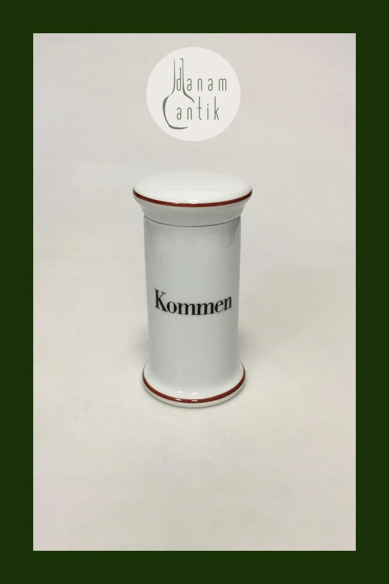 Bing & Grøndahl Kommen Krydderikrukke No 497 fra Apotekerserien