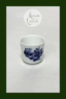 Royal Copenhagen Blå Blomst Kantet Lille bæger No 8566