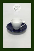 Rørstrand Blå Eld / Blå Ild Kaffekop og underkop