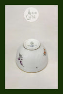 Royal Copenhagen Fuld Saksisk Blomst Skål No 1550A.