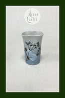 Royal Copenhagen "Celeste" Fajance Lille vase af Ellen Malmer