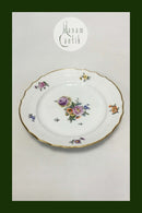 Royal Copenhagen Fuld Saksisk Blomst Frokosttallerken No 1623