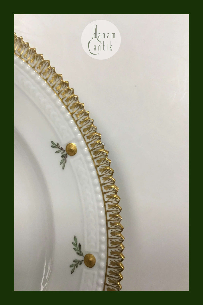 Royal Copenhagen Flora Danica Juliane Marie Middagstallerken No 17/3549