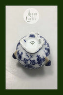 Royal Copenhagen Musselmalet Helblonde Vase med Snegle No 1045