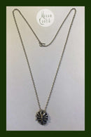 Georg Jensen Sterling Sølv og 18K Guld Lene Munthe Halskæde No 400