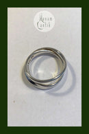 Georg Jensen Sterling Sølv Ring No 369 Torun Möbius Ring Str. 56 (US 7½) Vægt 4.6 gr/0.16 oz