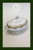 皇家哥本哈根套装第478号玫瑰花环与金质椭圆餐具 No 9058