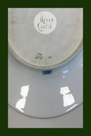 Royal Copenhagen Pattern no. 478 Rose garland with gold Large oval dish No 9039