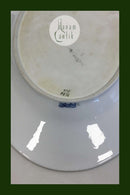 Royal Copenhagen Pattern no. 478 Rose garland with gold Large oval dish No 9038