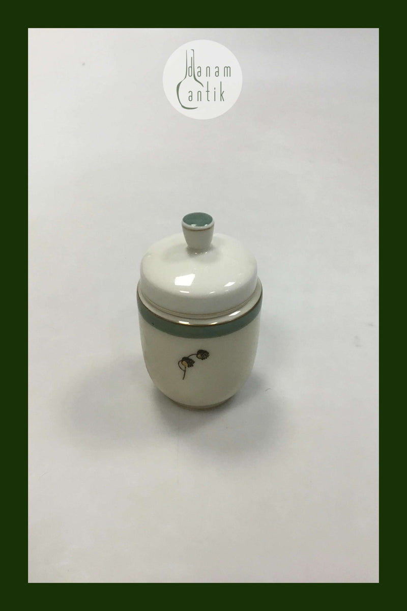 Royal Copenhagen Hjertegræs Sennepskrukke No 884/9759