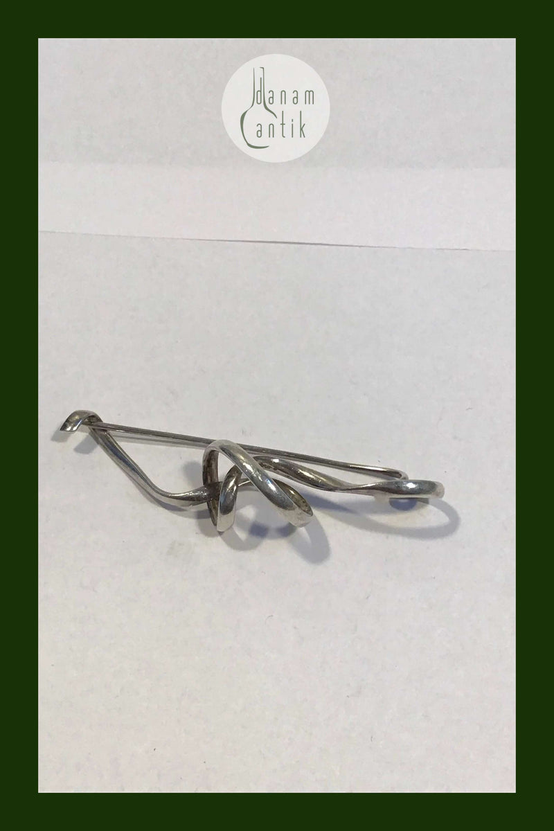 Georg Jensen Sterling Silver ブローチ Forget-Me-Knot Torun Georg Jensen Sterling Silver ブローチ Forget-Me-Knot Torun