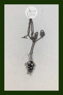 Georg Jensen Sterling Sølv Moonlight Grapes Vedhæng