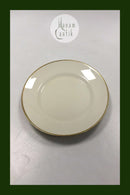 Royal Copenhagen Smooth Cream colored Pattern Lunch plate No 9589.