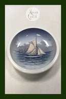 Royal Copenhagen Art Nouveau Flad Skål No 2876/3606