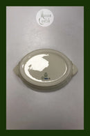 Royal Copenhagen Creme Svejfet med Guld (Stel 1235) Fad No 1702