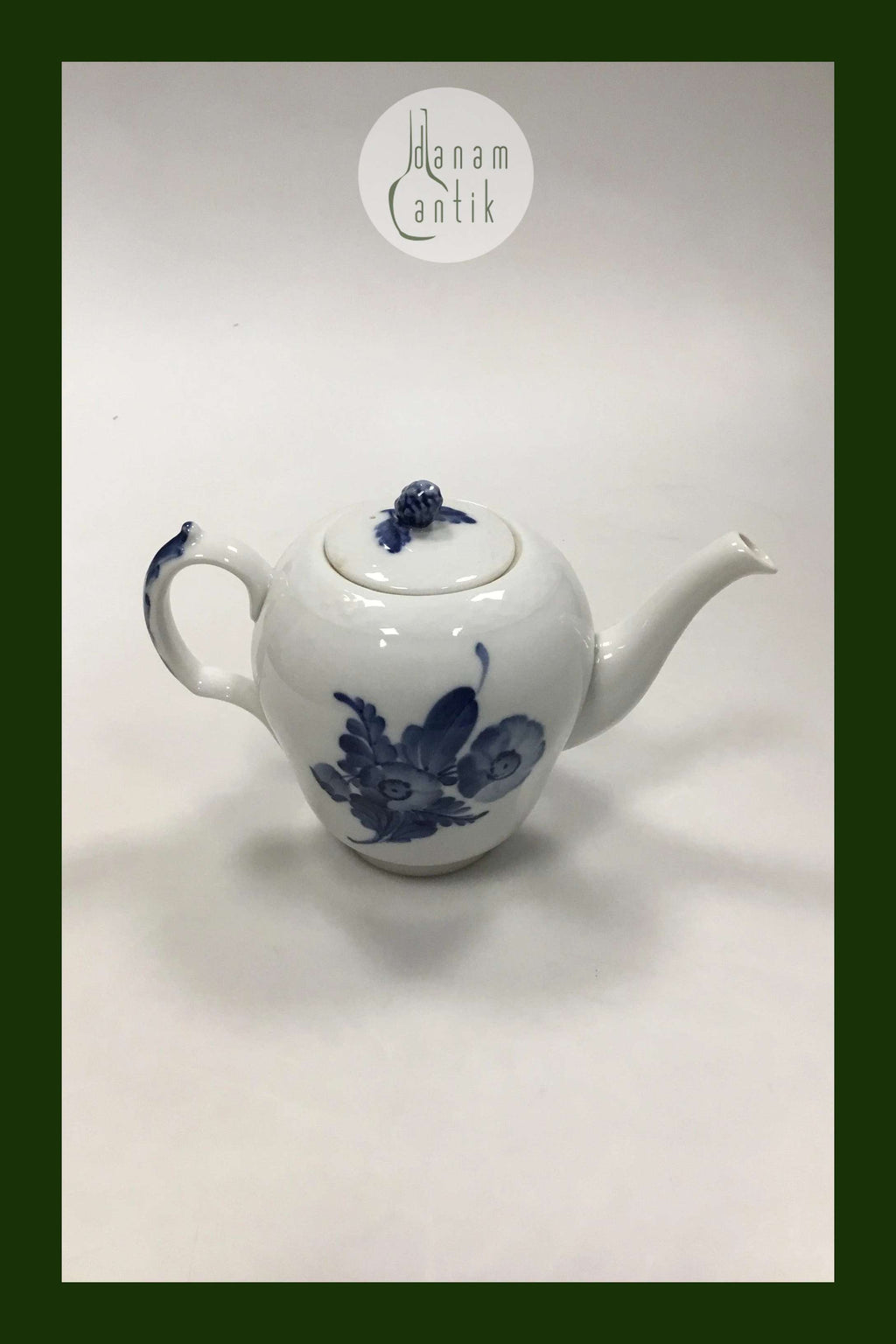  ロイヤルコペンハーゲン ロイヤルコペンハーゲン ブルーフラワー 編み込みティーポット