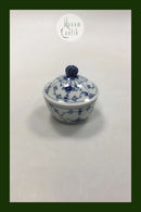Bing and Grondahl Blue Traditional Blue Fluted Sugar Bowl No 592