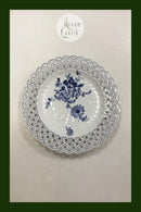 Royal Copenhagen Blaue Blume Geschweißter durchbrochener Teller