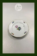 Royal Copenhagen Saksisk Blomst Let Bicelle Desserttallerken No 493/2031