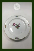 Royal Copenhagen Saxon Flower Light Bee Cell Dish No 493/2017