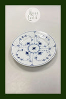 Royal Copenhagen Blauer geriffelter Mittagsteller Nr. 622